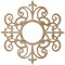 Ekena Millwork Dijon Wood Fretwork Pierced Ceiling Medallion, Red Oak, 30"OD x 9 3/4"ID x 1/4"T CMWP30X30X0250DIRO - alternate 3